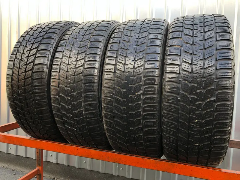 Комплект б/у шин 195/55 R16 Bridgestone Blizzak LM25, фото 1