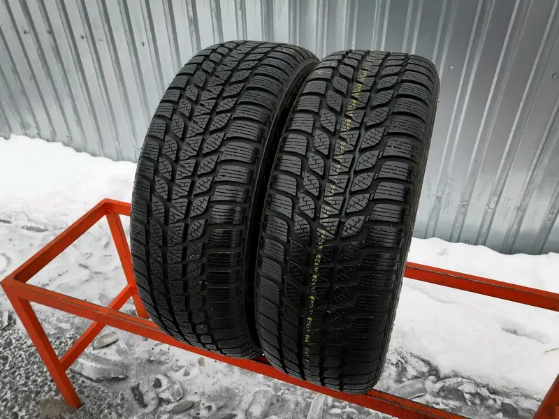 Пара б/у шин 195/55 R16 Bridgestone Blizzak LM25 RunFlat
