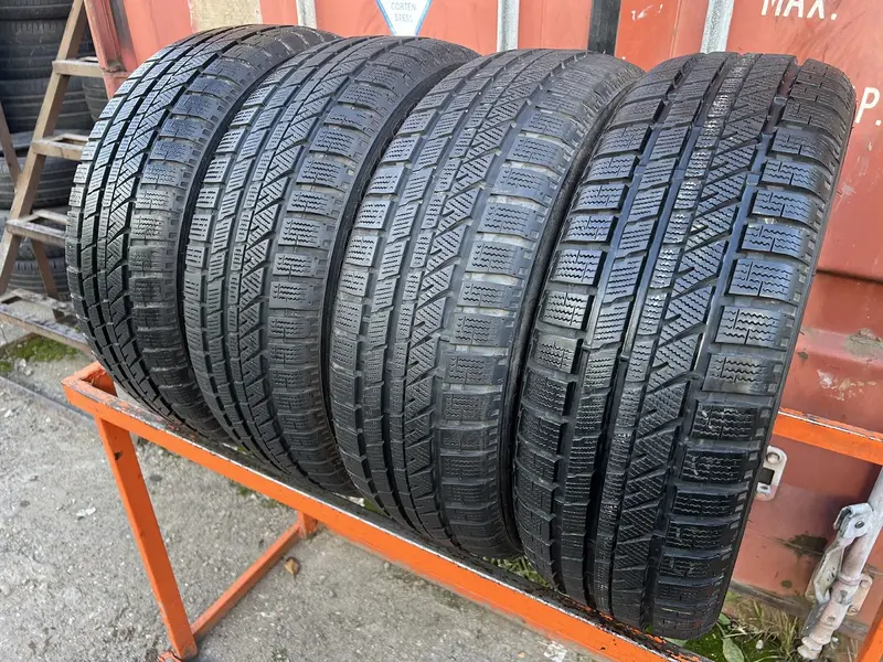 Комплект б/у шин 195/55 R16 Bridgestone Blizzak LM30