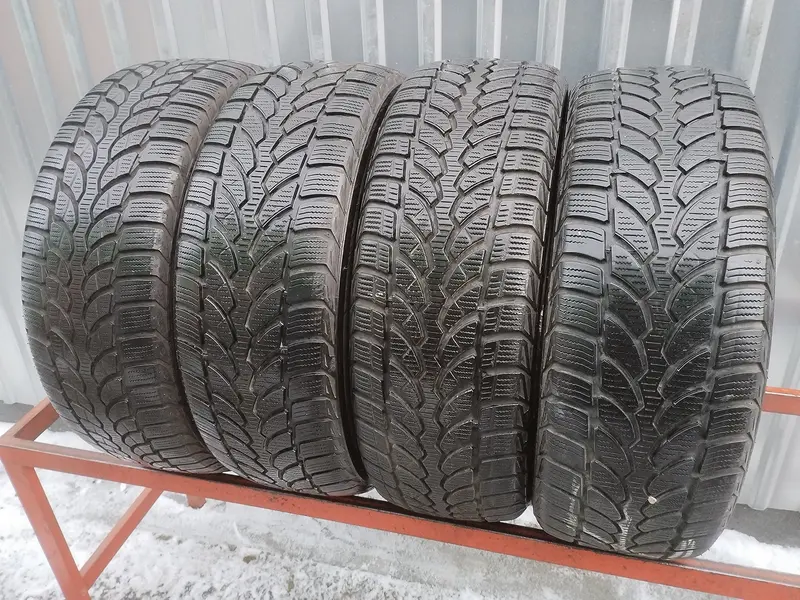 Комплект б/у шин 195/55 R16 Bridgestone Blizzak LM32