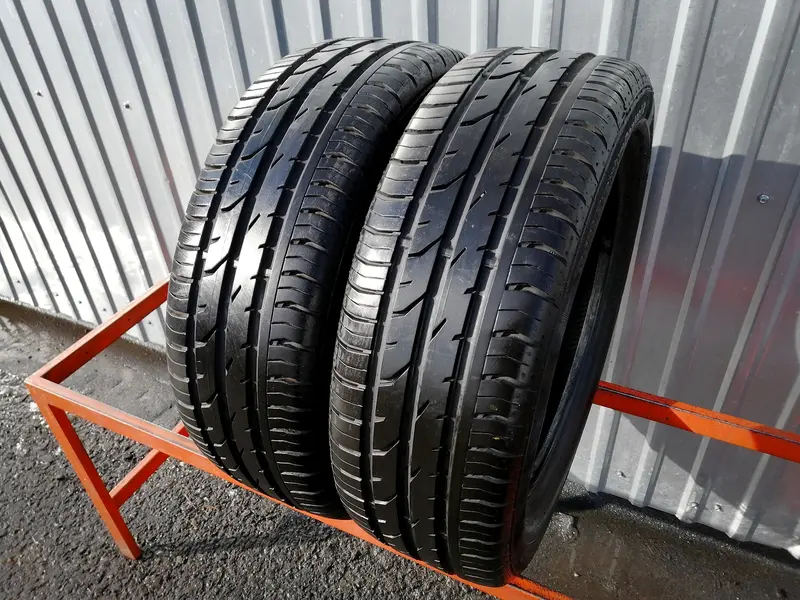 Пара б/у шин 195/55 R16 Continental ContiPremiumContact 2