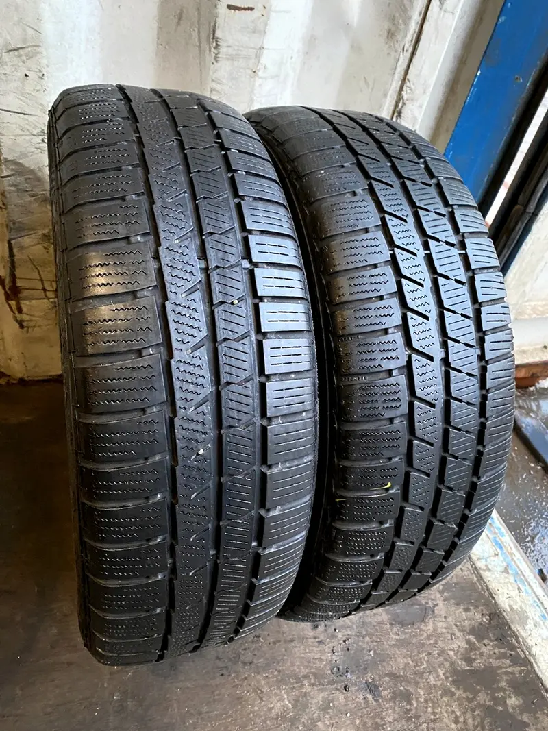 Пара б/у шин 195/55 R16 Continental ContiWinterContact TS 810 Sport RunFlat