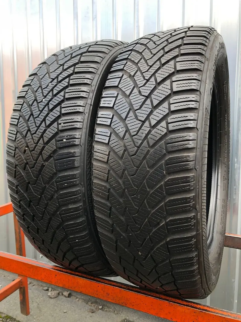 Пара б/у шин 195/55 R16 Continental ContiWinterContact TS 850