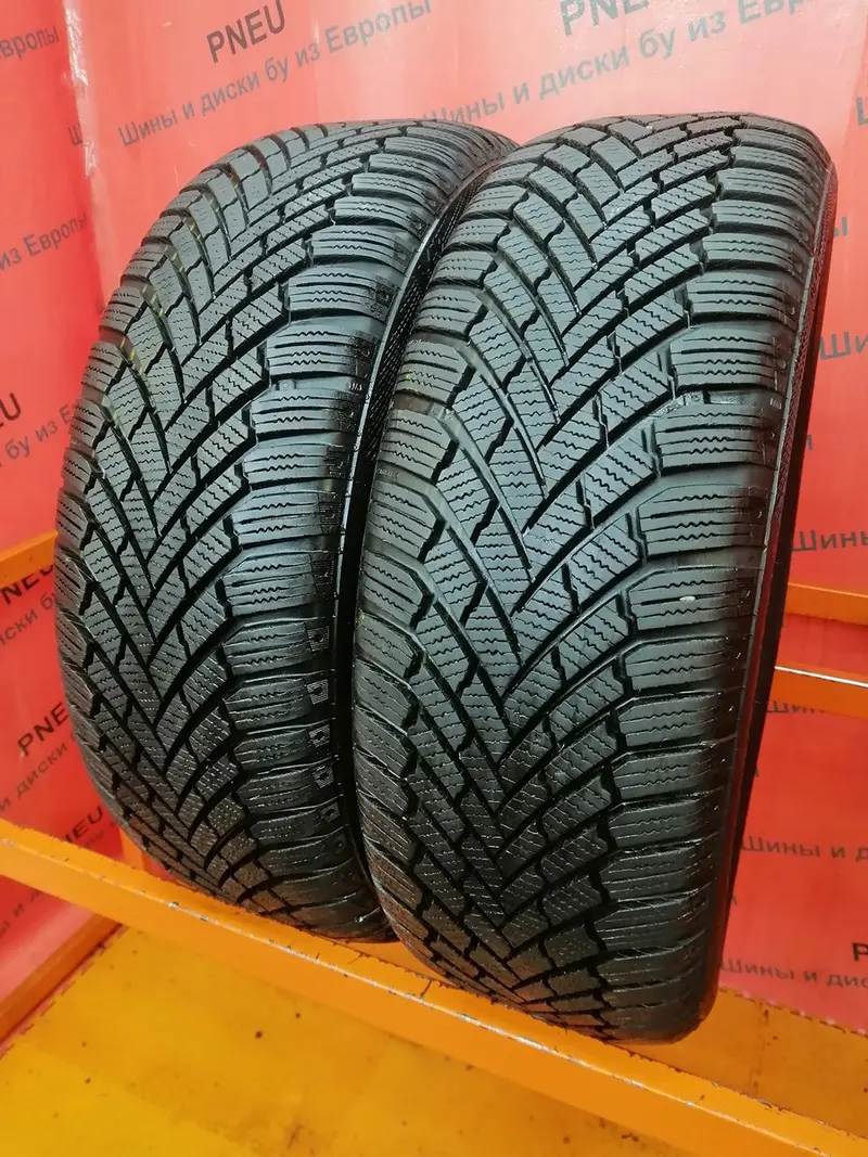 Пара б/у шин 195/55 R16 Continental ContiWinterContact TS 860