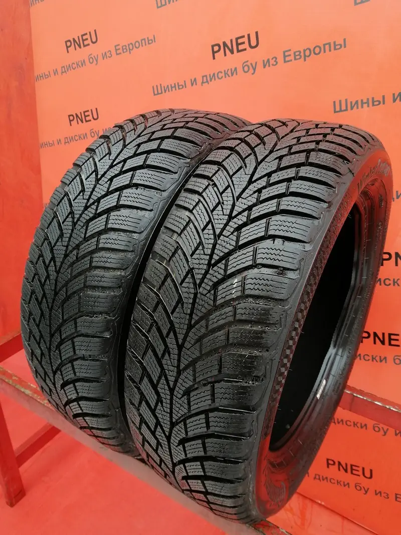 Пара б/у шин 195/55 R16 Continental ContiWinterContact TS 870