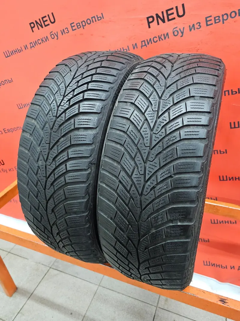 Пара б/у шин 195/55 R16 Continental ContiWinterContact TS 870