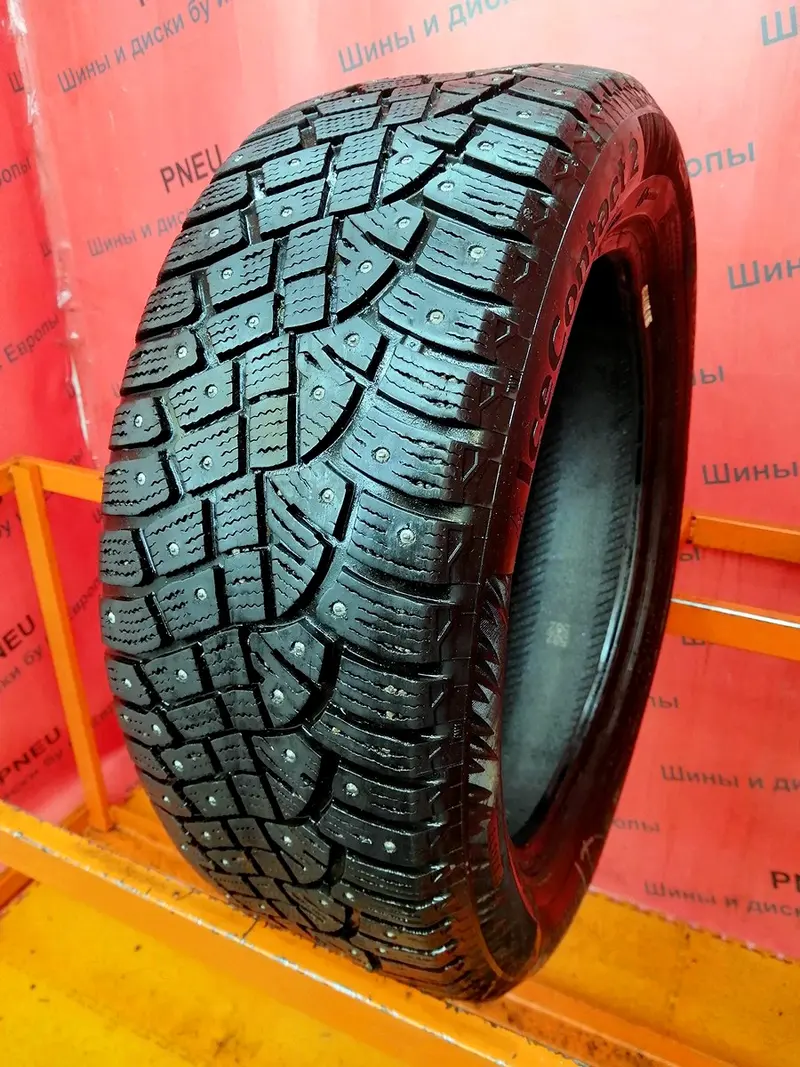Б/у шина 195/55 R16 Continental IceContact 2, фото 1