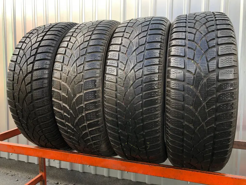Комплект б/у шин 195/55 R16 Dunlop SP Winter Sport 3D