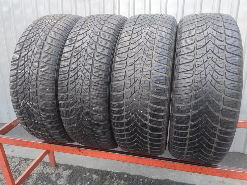 Комплект б/у шин 195/55 R16 Dunlop SP Winter Sport 4D