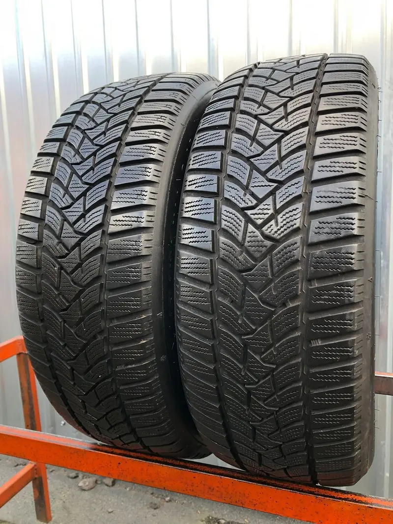 Пара б/у шин 195/55 R16 Dunlop Winter Sport 5