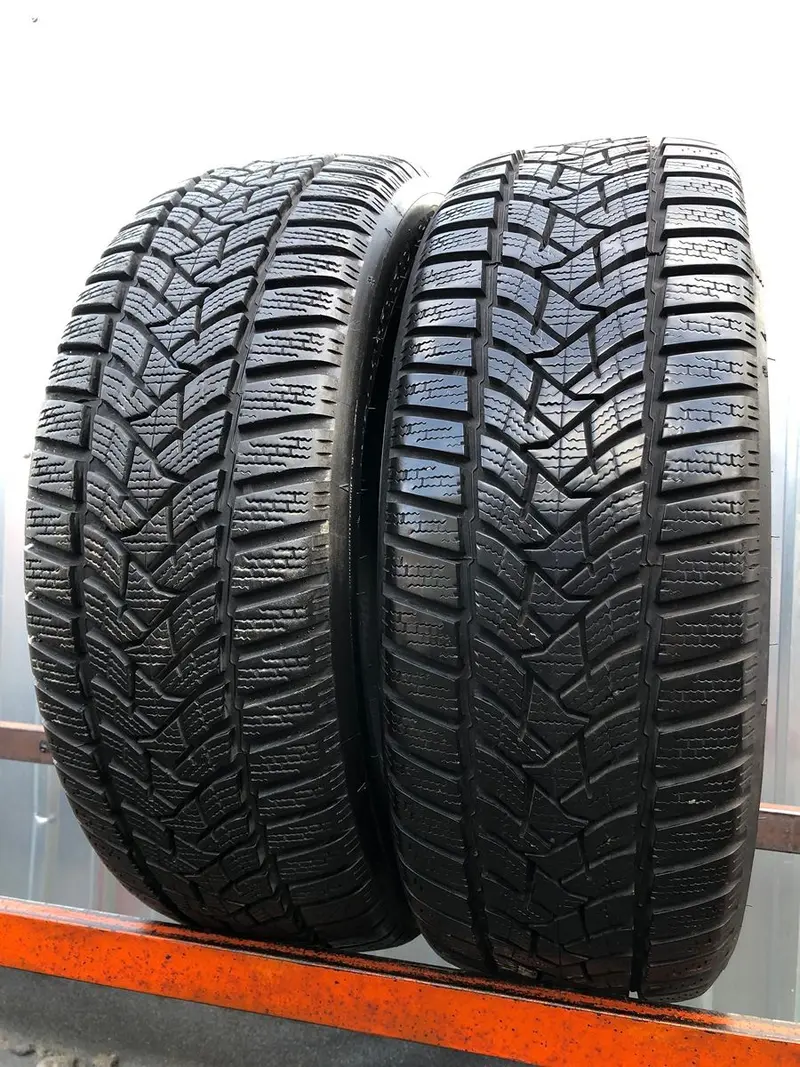 Пара б/у шин 195/55 R16 Dunlop Winter Sport 5