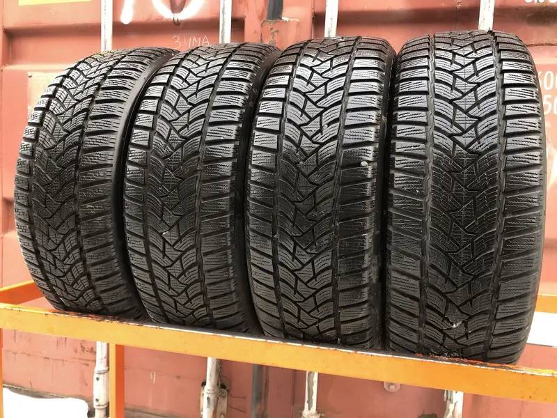 Комплект б/у шин 195/55 R16 Dunlop Winter Sport 5