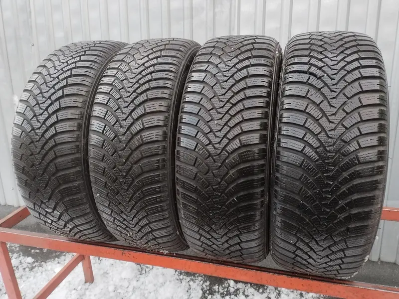 Комплект б/у шин 195/55 R16 Falken Eurowinter HS01, фото 1