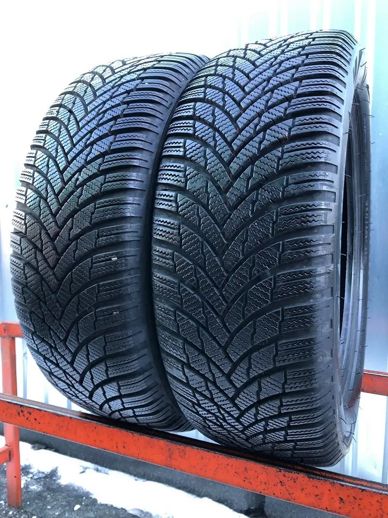 Пара б/у шин 195/55 R16 Firestone Winterhawk 4