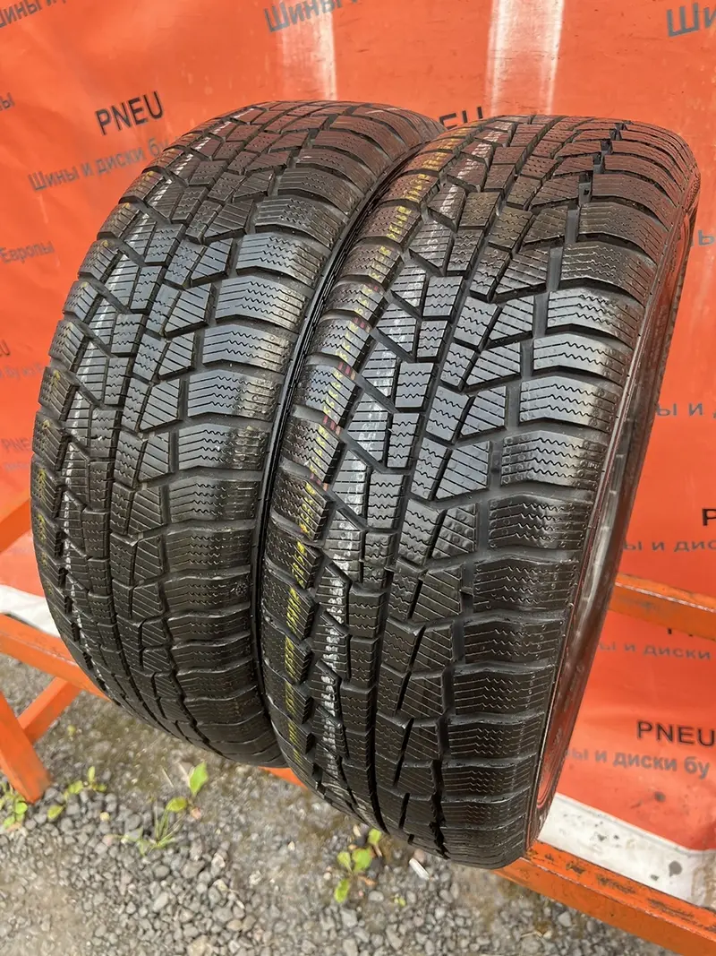 Пара б/у шин 195/55 R16 Gislaved Euro Frost 6
