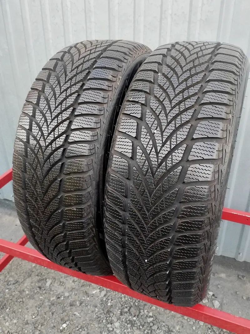 Пара б/у шин 195/55 R16 Goodyear Ultra Grip Ice 2