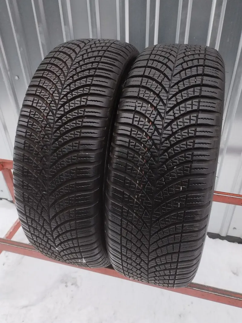 Пара б/у шин 195/55 R16 Goodyear Vector 4Seasons Gen-3