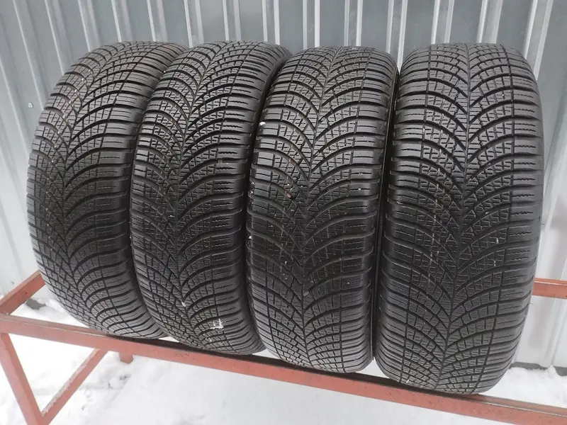 Комплект б/у шин 195/55 R16 Goodyear Vector 4Seasons Gen-3