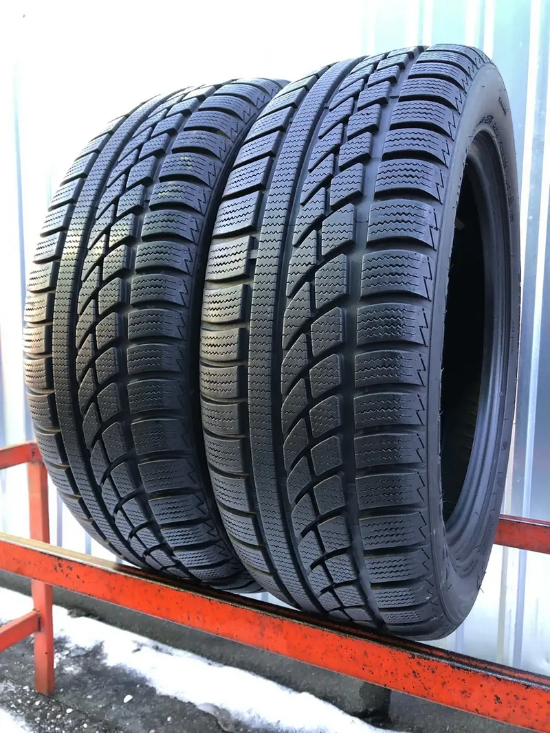 Пара б/у шин 195/55 R16 Hankook Ice Bear W300