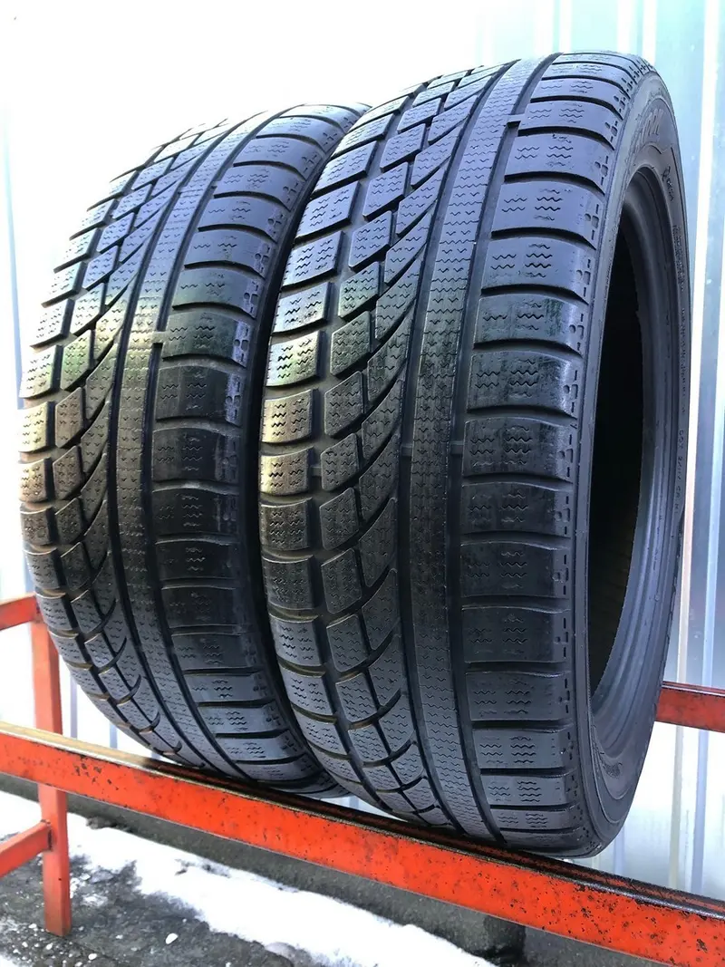 Пара б/у шин 195/55 R16 Hankook Ice Bear W300