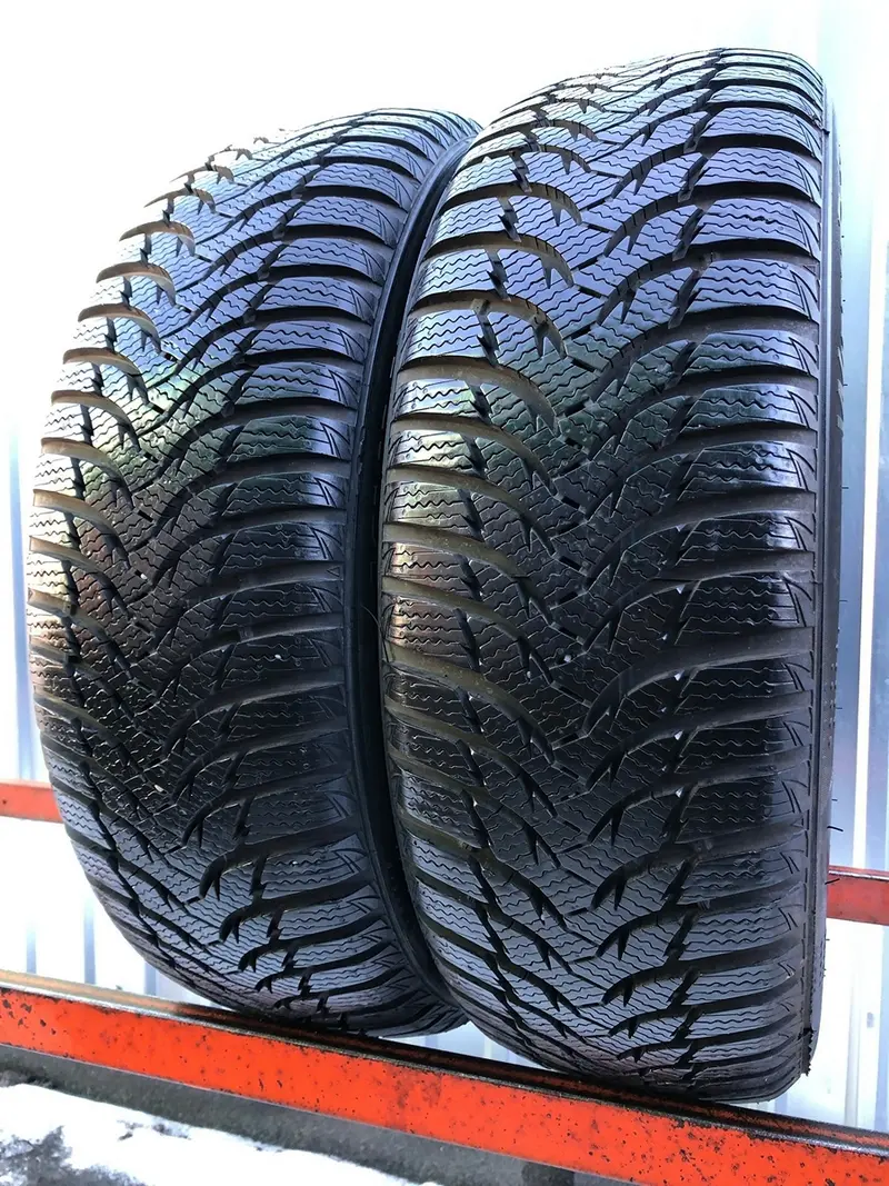 Пара б/у шин 195/55 R16 Kumho Winter Craft WP51