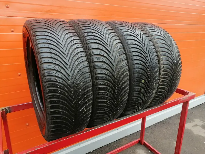 Комплект б/у шин 195/55 R16 Michelin Alpin 5