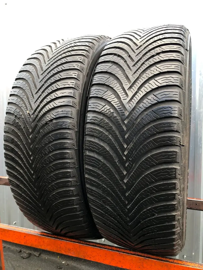 Пара б/у шин 195/55 R16 Michelin Alpin 5