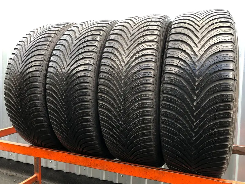 Комплект б/у шин 195/55 R16 Michelin Alpin 5