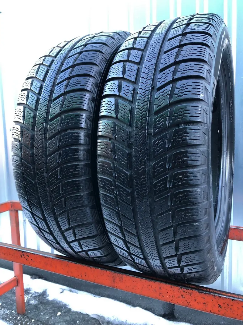 Пара б/у шин 195/55 R16 Michelin Alpin A3