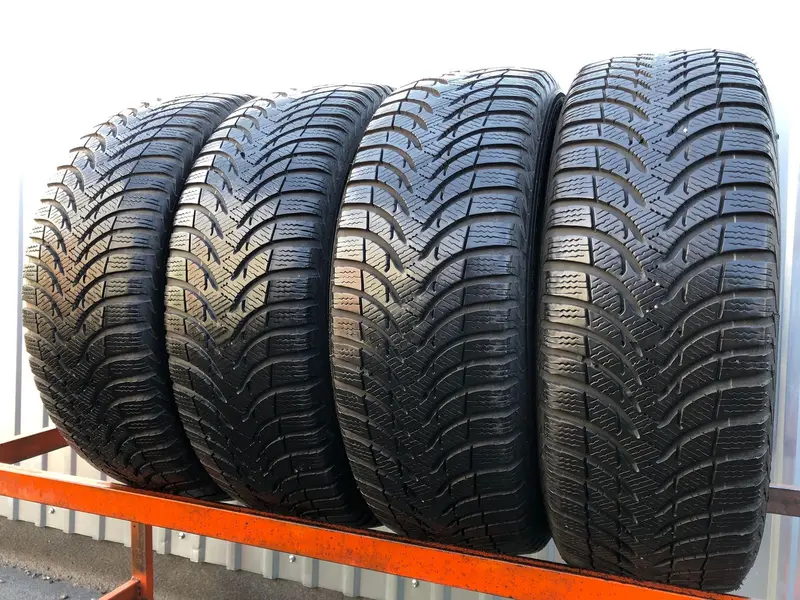 Комплект б/у шин 195/55 R16 Michelin Alpin A4