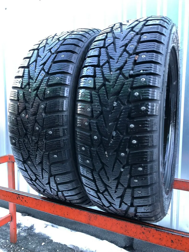 Пара б/у шин 195/55 R16 Nokian Hakkapeliitta 7