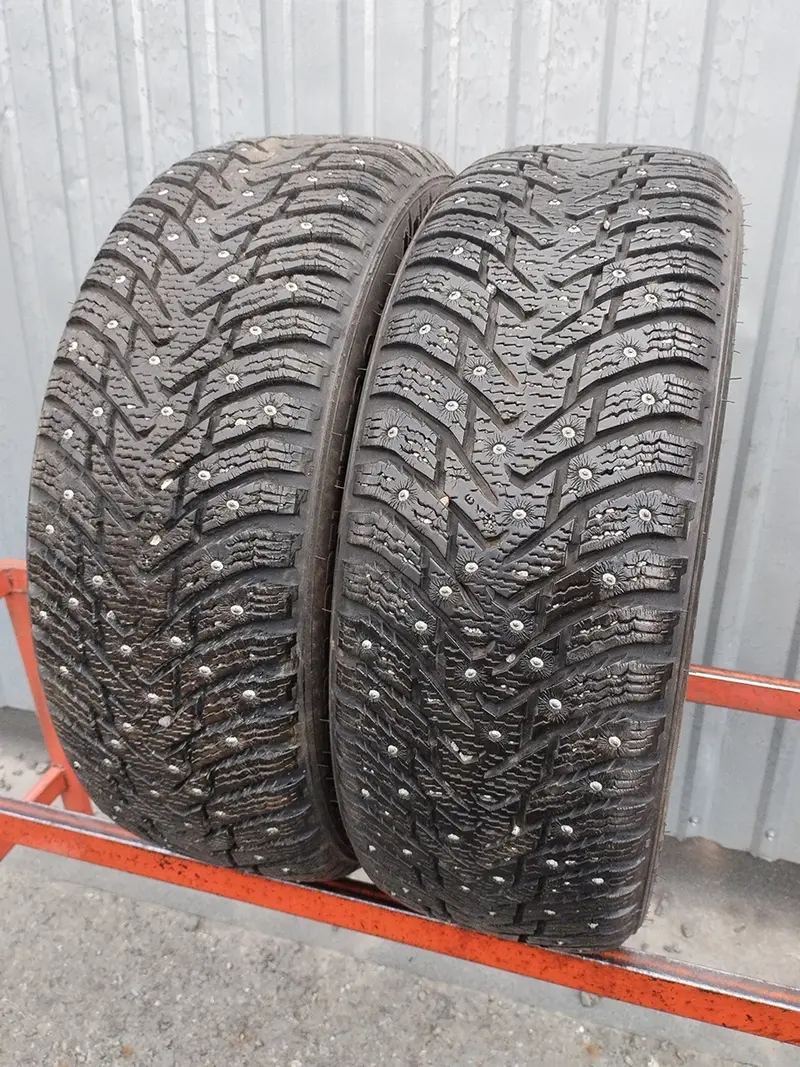 Пара б/у шин 195/55 R16 Nokian Hakkapeliitta 8