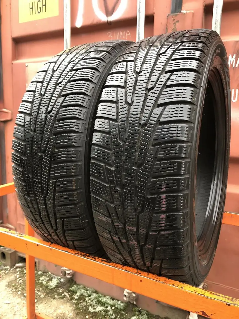 Пара б/у шин 195/55 R16 Nokian Hakkapeliitta R