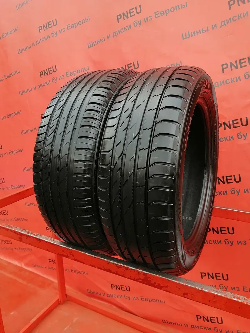 Пара б/у шин 195/55 R16 Nokian Line