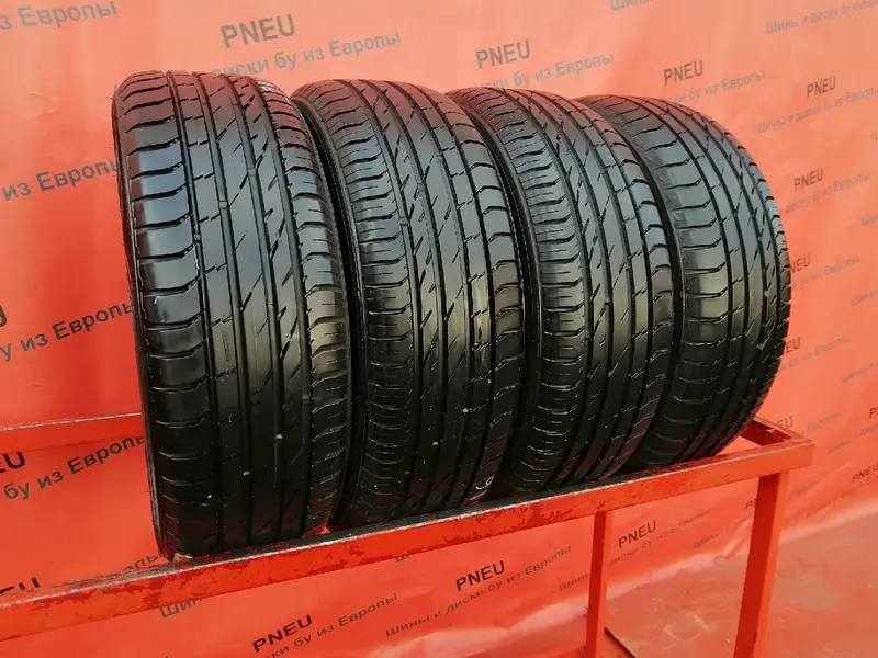 Комплект б/у шин 195/55 R16 Nokian Line, фото 1