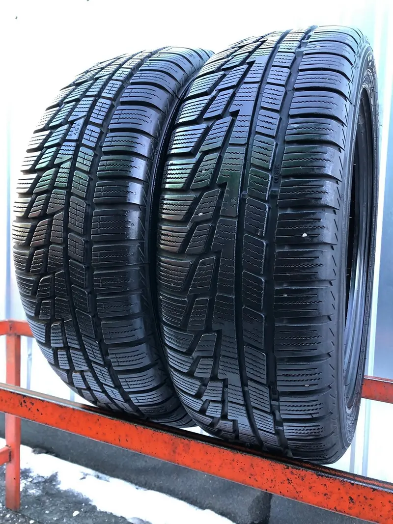 Пара б/у шин 195/55 R16 Nokian WR G2