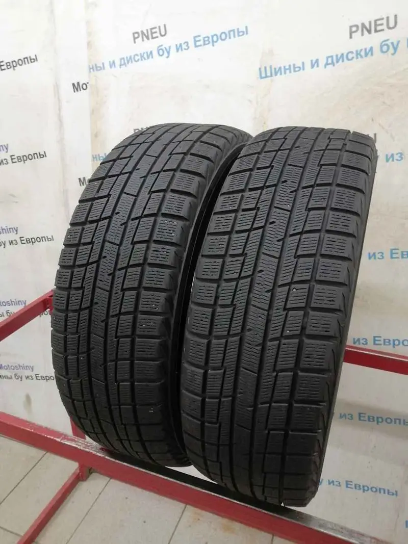 Пара б/у шин 195/55 R16 Yokohama Ice Guard IG30
