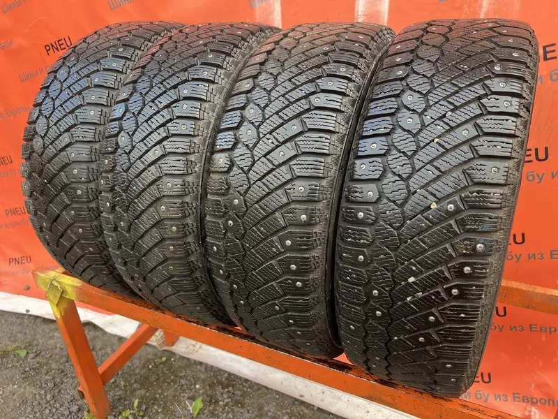 Комплект б/у шин 195/60 R15 Continental ContiIceContact