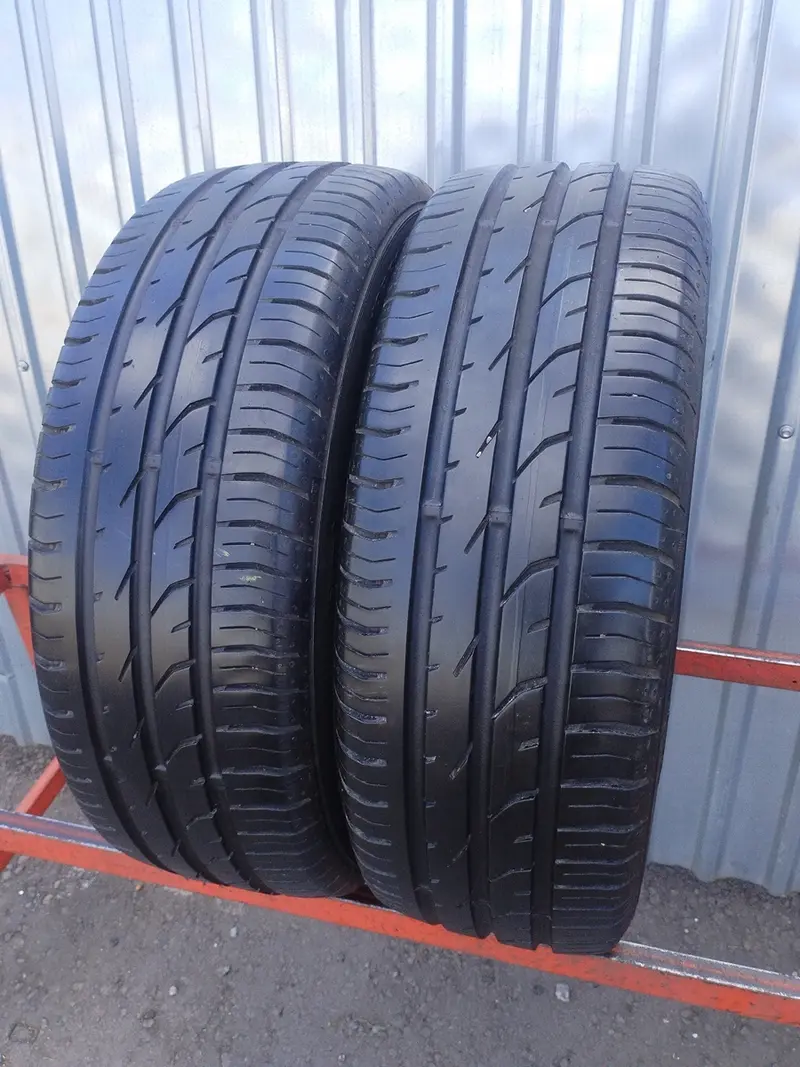 Пара б/у шин 195/60 R15 Continental ContiPremiumContact 2