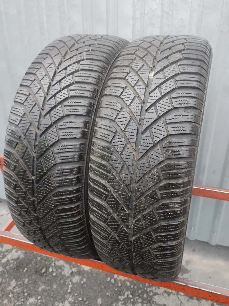 Пара б/у шин 195/60 R15 Continental ContiWinterContact TS 830
