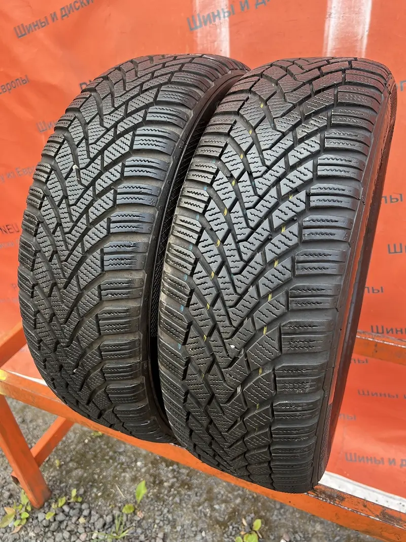 Пара б/у шин 195/60 R15 Continental ContiWinterContact TS 850
