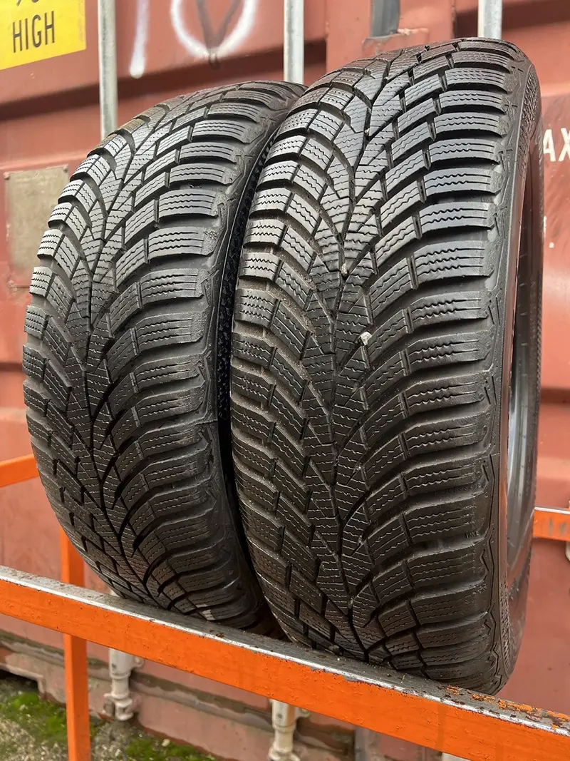 Пара б/у шин 195/60 R15 Continental ContiWinterContact TS 870