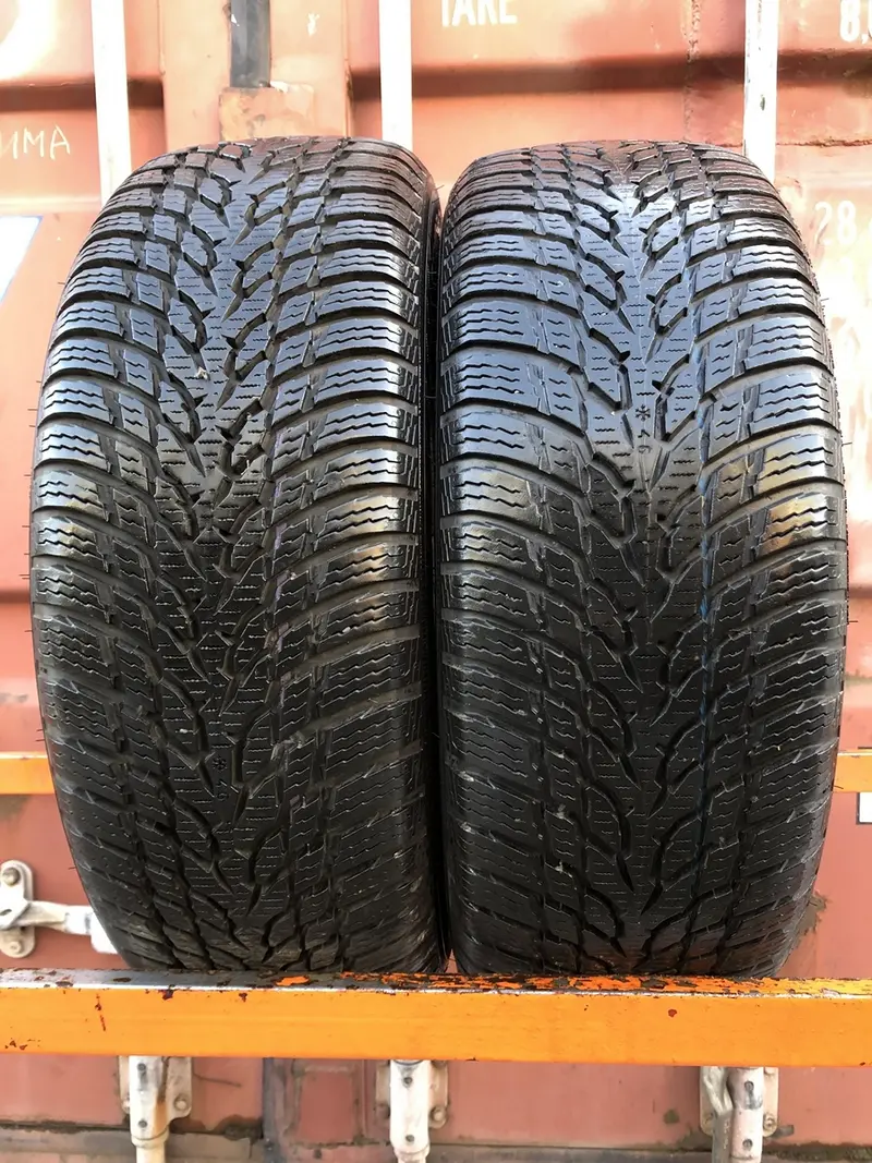 Пара б/у шин 195/60 R15 Nokian WR Snowproof, фото 1