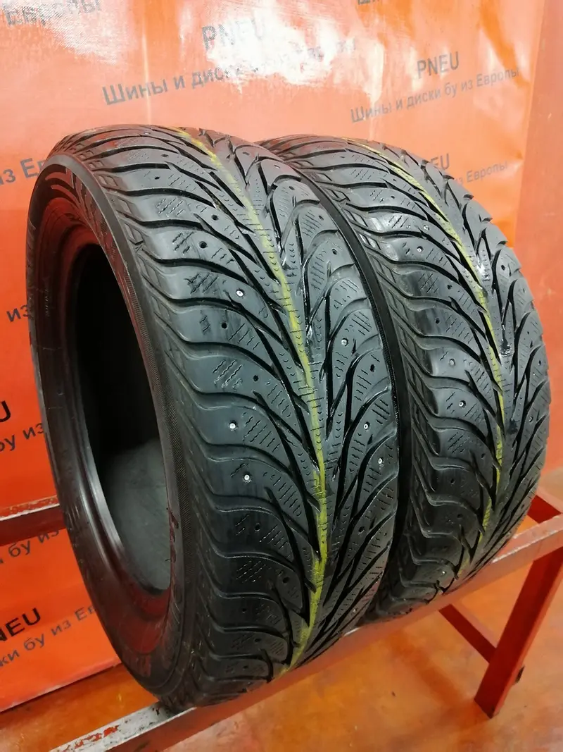 Пара б/у шин 195/60 R15 Yokohama Ice Guard IG35