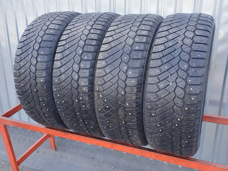 Комплект б/у шин 195/60 R16 Continental ContiIceContact