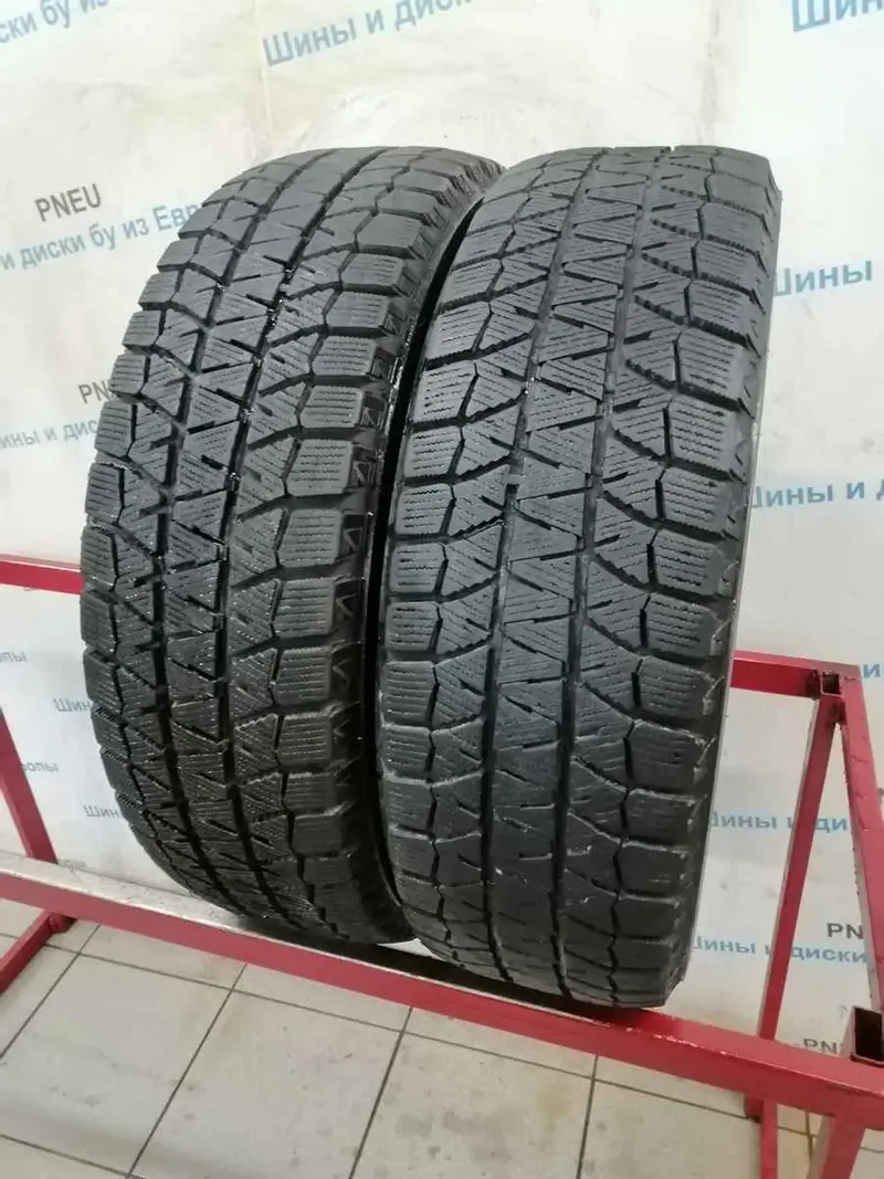 Пара б/у шин 195/65 R15 Bridgestone Blizzak WS-80
