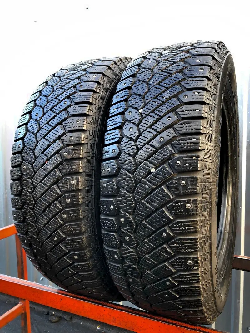 Пара б/у шин 195/65 R15 Continental ContiIceContact
