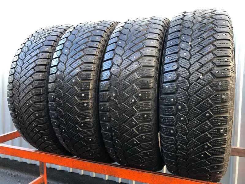 Комплект б/у шин 195/65 R15 Continental ContiIceContact