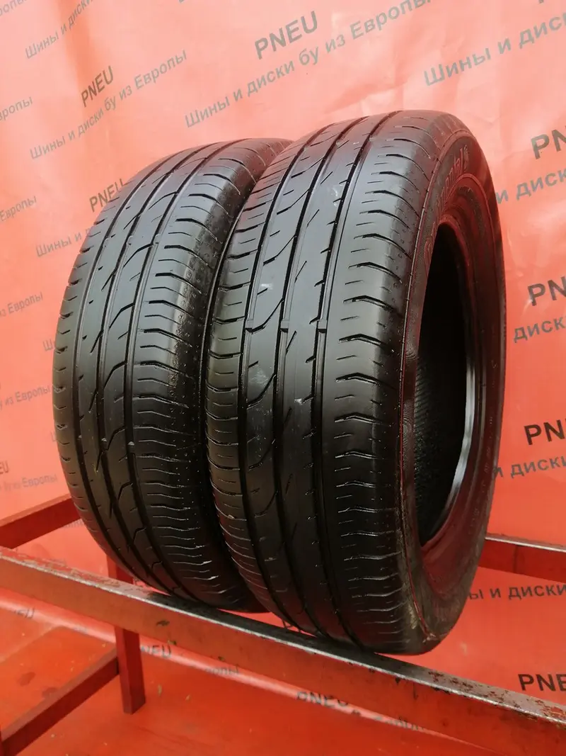 Пара б/у шин 195/65 R15 Continental ContiPremiumContact 2