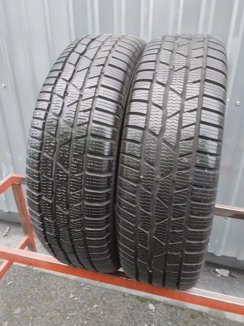 Пара б/у шин 195/65 R15 Continental ContiWinterContact TS 830 P